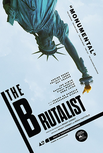 The Brutalist poster