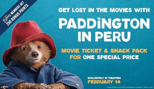 Paddington in Peru Kid's Day Combo Offer