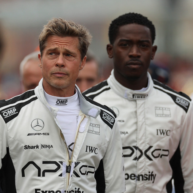 F1 stars Brad Pitt and Damson Idris filmed 180MPH racing scenes for real